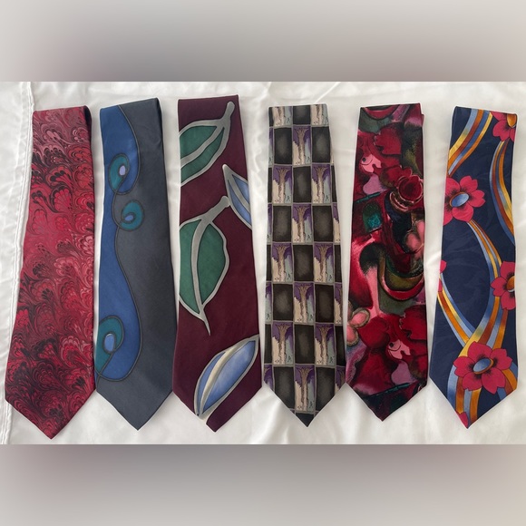 6 Art Collection Ties - Picture 1 of 3